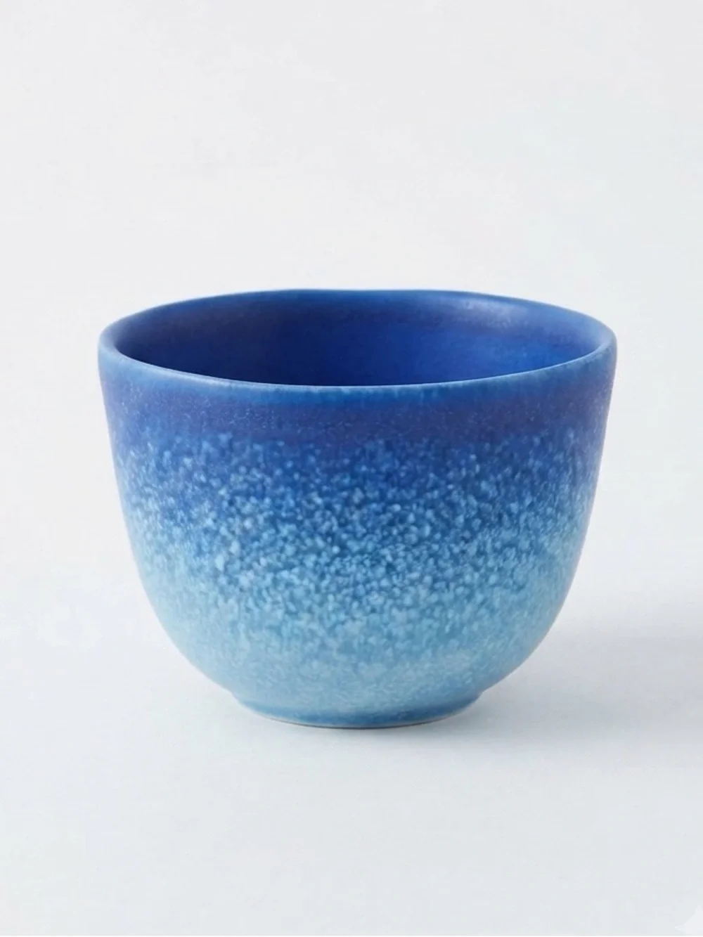 Anthropologie Stoneware Bowl Ombre Blue Dalila Pattern